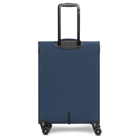 Stratic taska set di valigie a 4 ruote 3 pezzi con piega elastica
