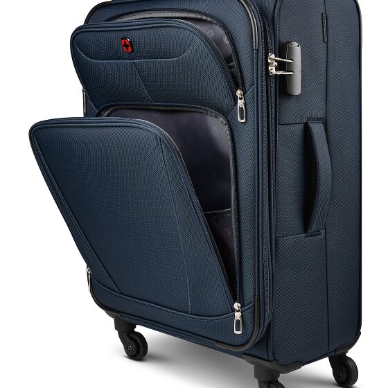 Wenger Beaumont 4 ruote Carrello L 78 cm con piega di espansione