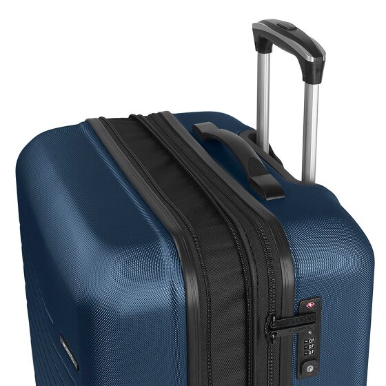 Gabol Escape 4 ruote Set di valigie 3 pezzi espandibile