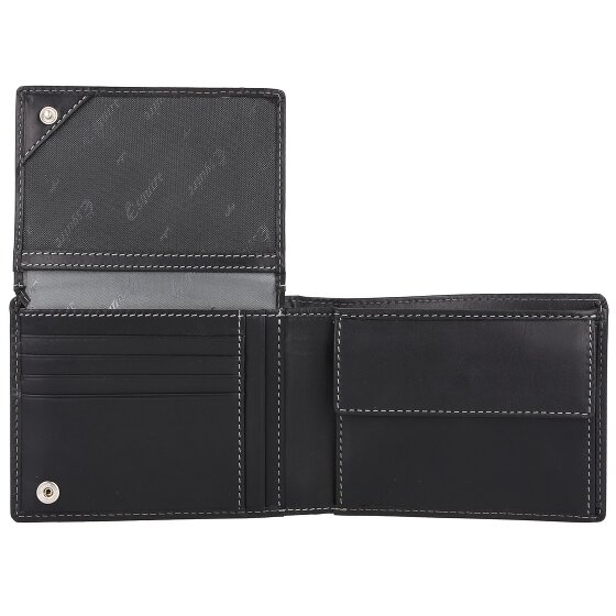 Esquire Dallas Portafoglio Protezione RFID Pelle 13 cm