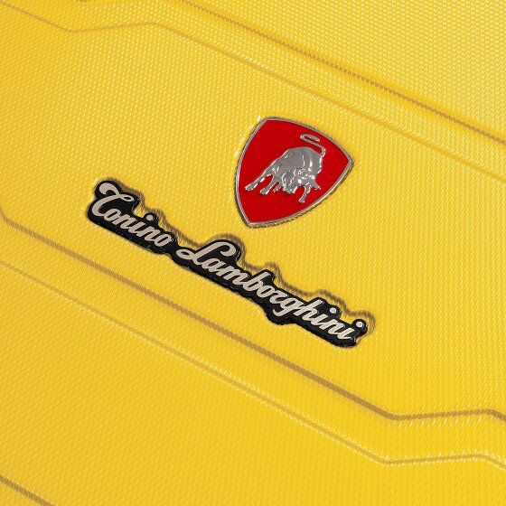 Tonino Lamborghini Bologna 4 ruote Set di valigie 3 pezzi