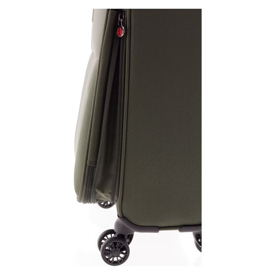 Gladiator 3700 4 ruote Trolley cabina 55 cm espandibile