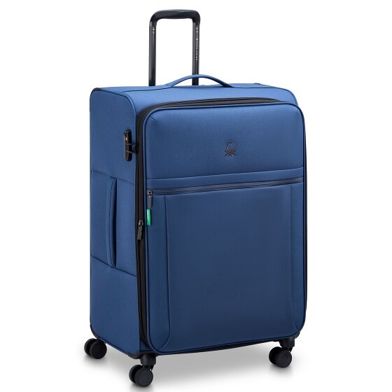 Delsey Paris x United Colors of Benetton BE Trolley a 4 ruote L 76 cm con piega elastica