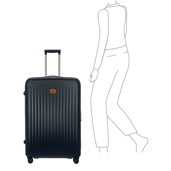 Bric's Taormina 4 ruote Carrello L 82 cm con piega di espansione