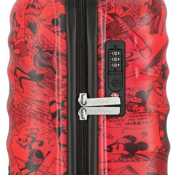 American Tourister Wavebreaker Disney 4 ruote Carrello della cabina 55 cm