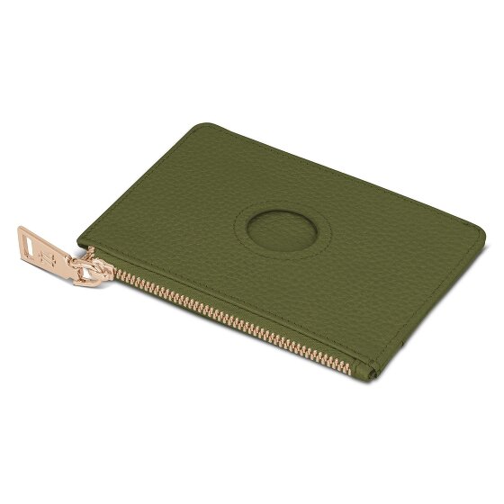 Lazarotti Bologna Portachiavi in pelle 11,5 cm con scomparto per air tag