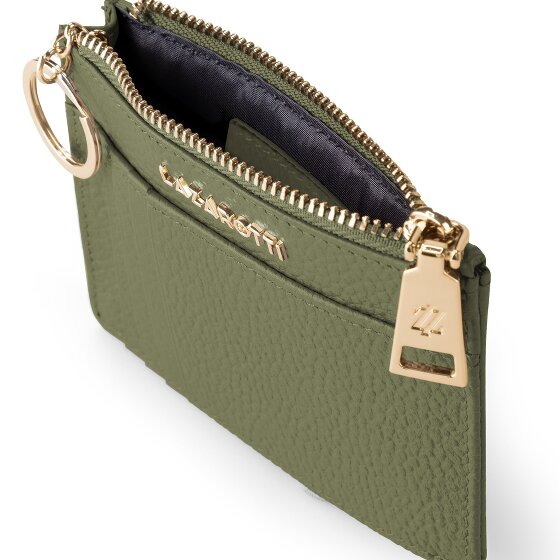 Lazarotti Bologna Portachiavi in pelle 11,5 cm con scomparto per air tag