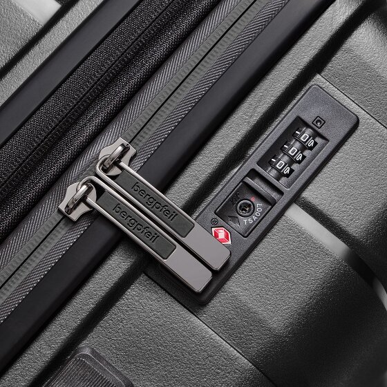 Bergpfeil Carrello da viaggio a 4 ruote per cabina S 55 cm con piega ad espansione