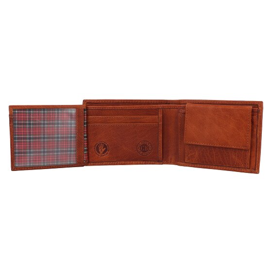 Greenburry House of Norway Portafoglio Protezione RFID Pelle 11.5 cm
