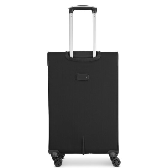 Franky Melbourne 3.0 Set di valigie a 4 ruote, 3 pezzi, con piega elastica