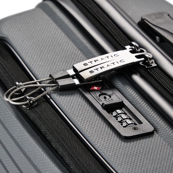 Stratic Bright + 4 ruote Carrello della cabina 55 cm Scomparto per laptop