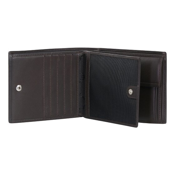 Samsonite Attack 3.0 Portafoglio Protezione RFID Vera Pelle 13 cm
