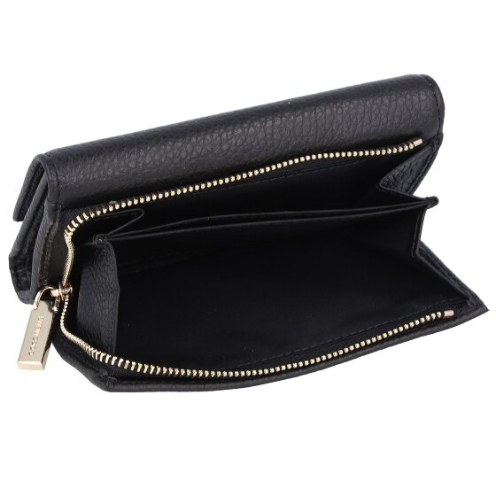 Coccinelle Portafoglio morbido in pelle metallizzata 14 cm