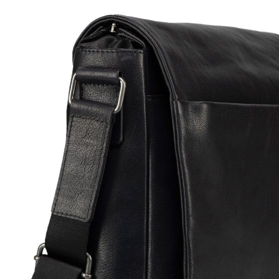Jost Glasgow Valigetta Protezione RFID Vera Pelle 34 cm Vano porta PC