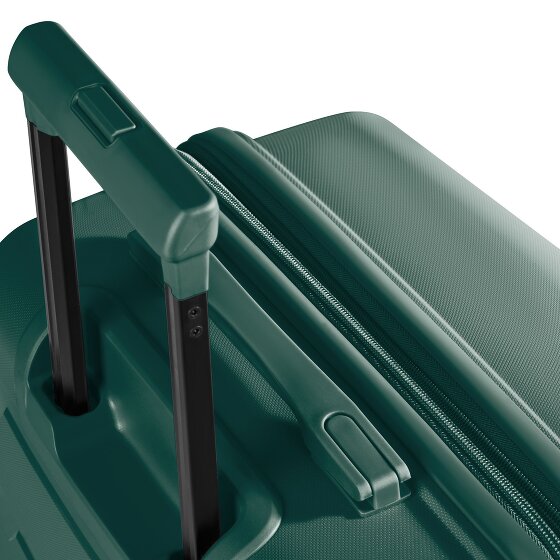 d&n South Dakota 4 ruote Set di valigie 3 pezzi con piega di espansione
