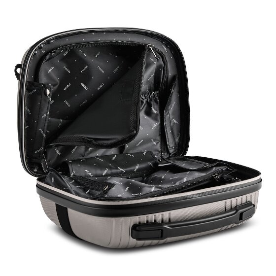 Redolz Set di valigie a 4 ruote Essentials14 Beautycase 4pcs con scomparto per laptop pieghevole ad espansione