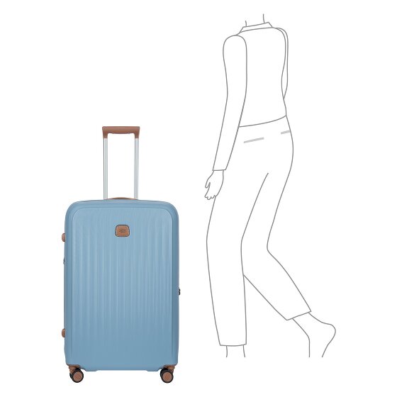 Bric's Taormina 4 ruote Carrello 75 cm con piega di espansione