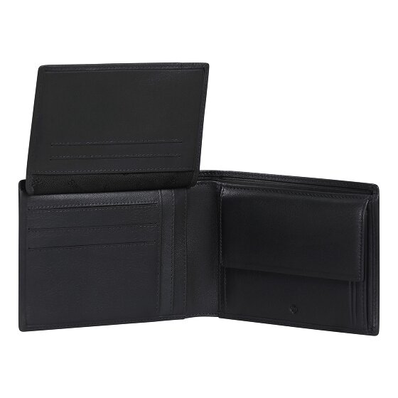 Samsonite Attack 3.0 Portafoglio Protezione RFID Vera Pelle 9.5 cm