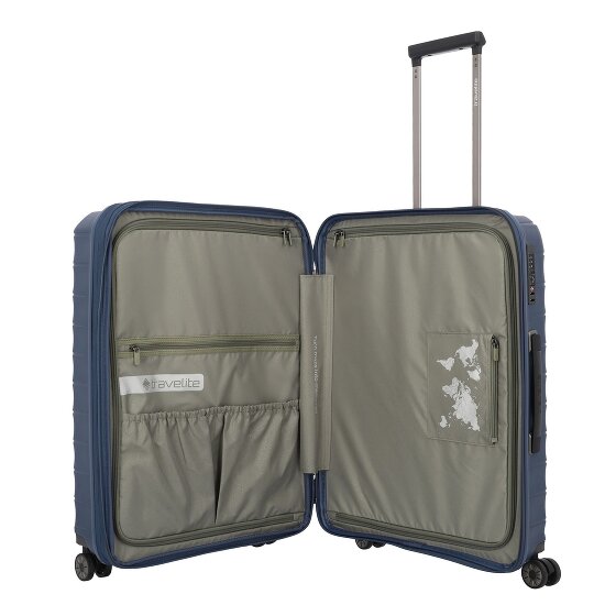Travelite mooby 4 ruote Carrello M 66 cm con piega di espansione