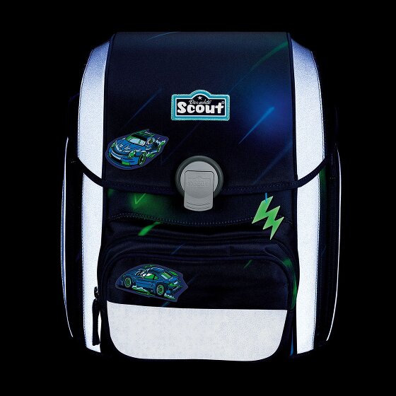 Scout Set di cartelle per la scuola Genius 4 pezzi Superflask