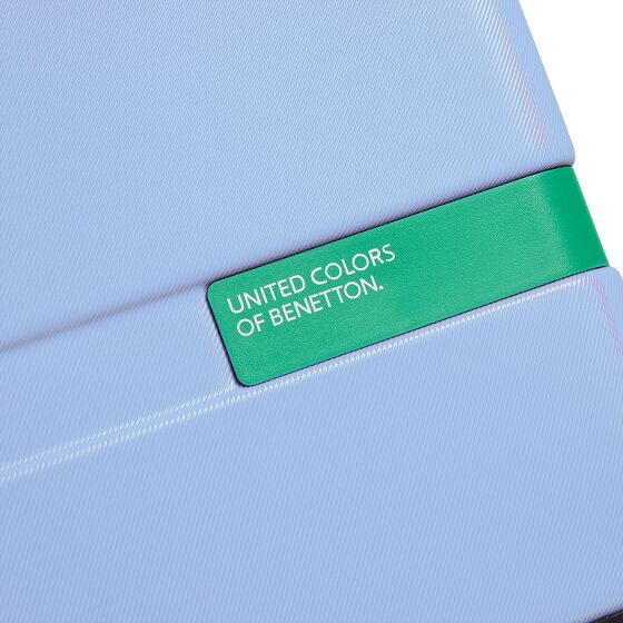 Delsey Paris x Set di valigie a 4 ruote United Colors of Benetton Now Hardside 3 pezzi con piega elastica