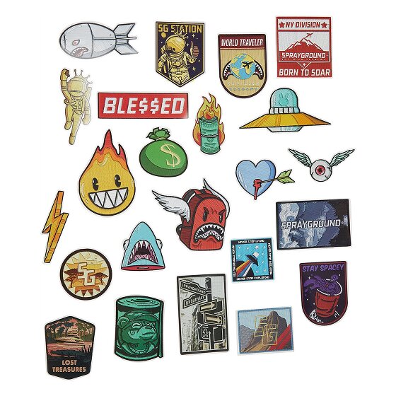 Sprayground Cargo Patches 4 ruote Carrello 73 cm