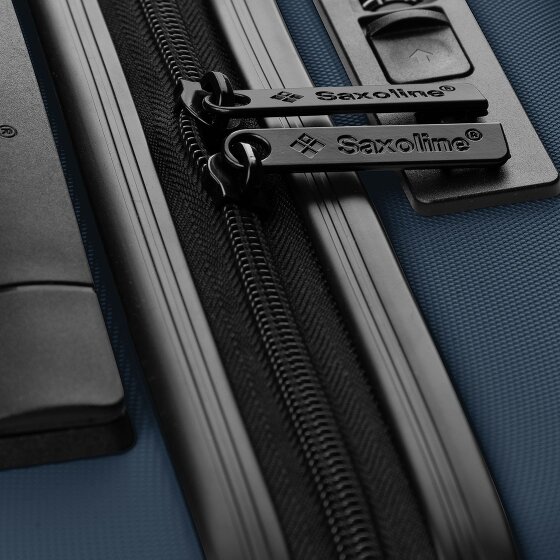 Saxoline Set di valigie Miami a 4 ruote S+L espandibile