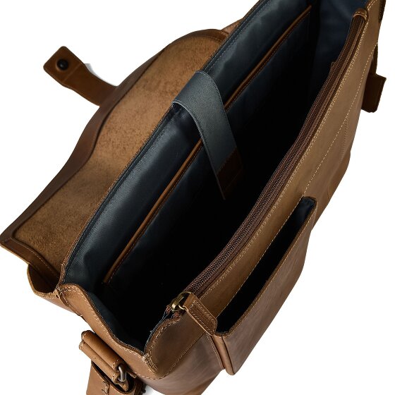 aunts & uncles Heritage Messaggero Vera Pelle 41.5 cm Vano porta PC