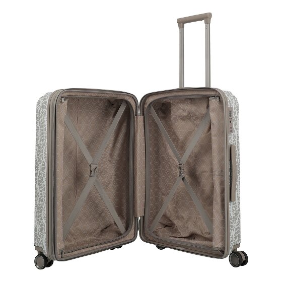 Travelite Lascana Edition 4 ruote Carrello M 65 cm con piega di espansione