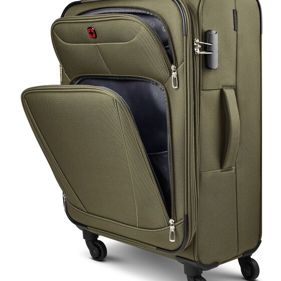 Wenger Beaumont 4 ruote Carrello L 78 cm con piega di espansione