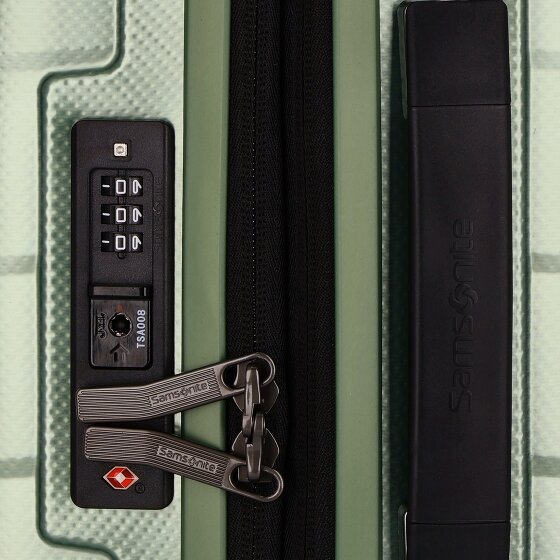 Samsonite Attrix 4 ruote Carrello della cabina 55 cm con piega di espansione