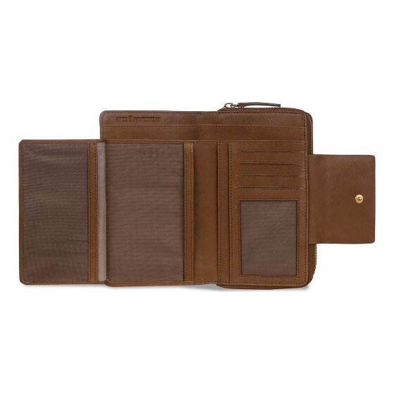 bugatti Fabia Portafoglio Protezione RFID Pelle 16 cm