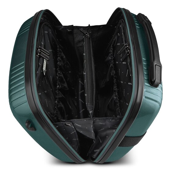 Redolz Set di valigie Essentials 14 2 pezzi trolley da cabina con piega elastica e beauty case