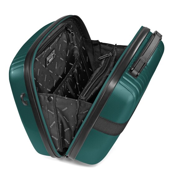 Redolz Set di valigie Essentials 14 2 pezzi trolley da cabina con piega elastica e beauty case