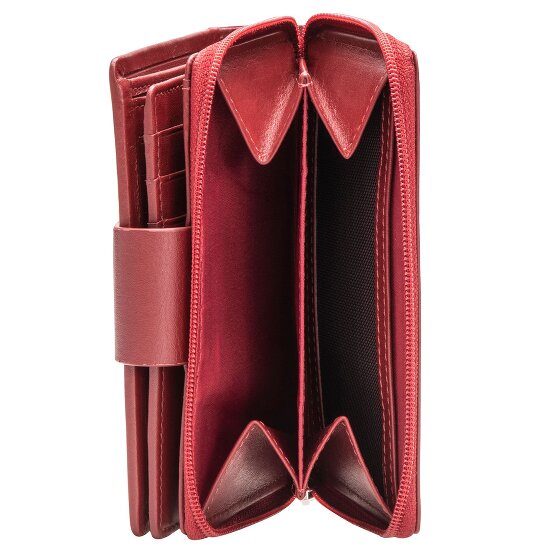 Maître Henau Diethilde Portafoglio Protezione RFID Vera Pelle 12.5 cm