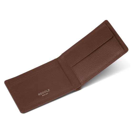 Redolz Leather Essentials QF portafoglio piccolo RFID in pelle 10,5 cm