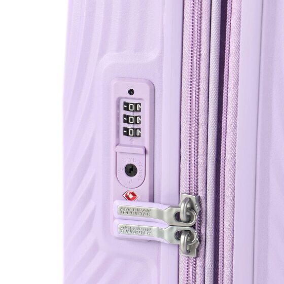 American Tourister Mickey Magic 4 ruote Carrello della cabina 55 cm con piega di espansione
