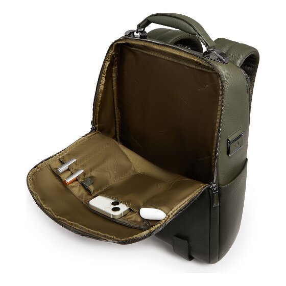 Piquadro Modus Special Zaino in pelle 40 cm Scomparto per laptop
