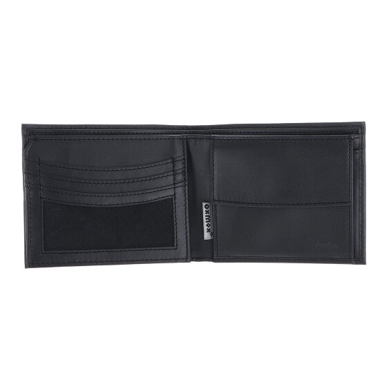 oxmox Leather Portafoglio Protezione RFID Vera Pelle 12 cm