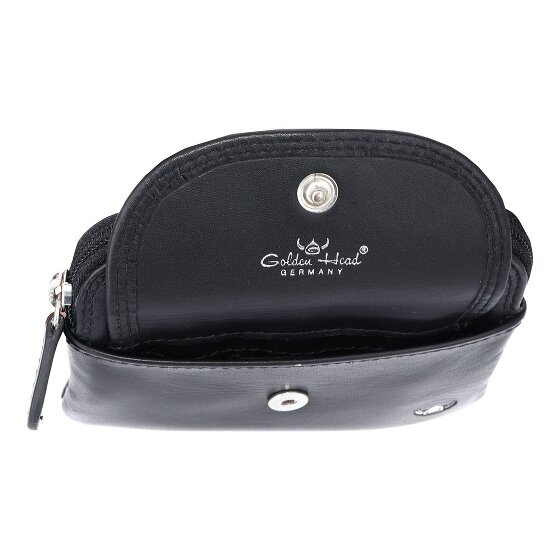 Golden Head Polo Portafoglio chiave Vera Pelle 10.5 cm