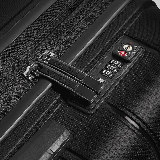 Redolz Essentials 11 4 ruote Set di valigie 3 pezzi con piega di espansione