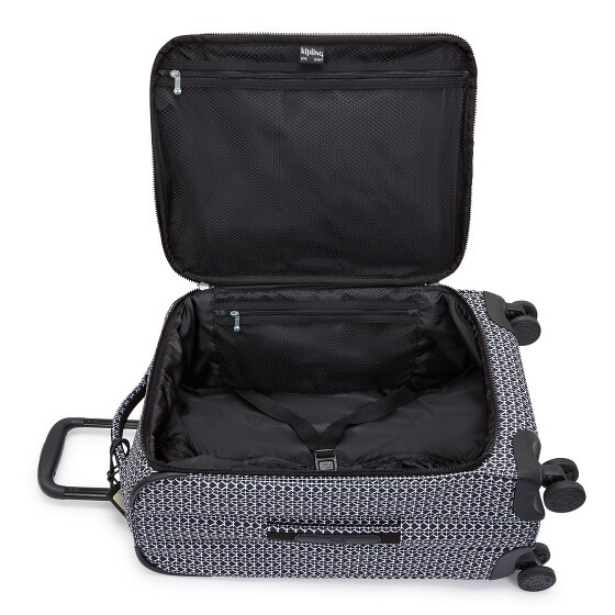 Kipling Basic Prt New Youri Spin 4 ruote Carrello della cabina S 55 cm