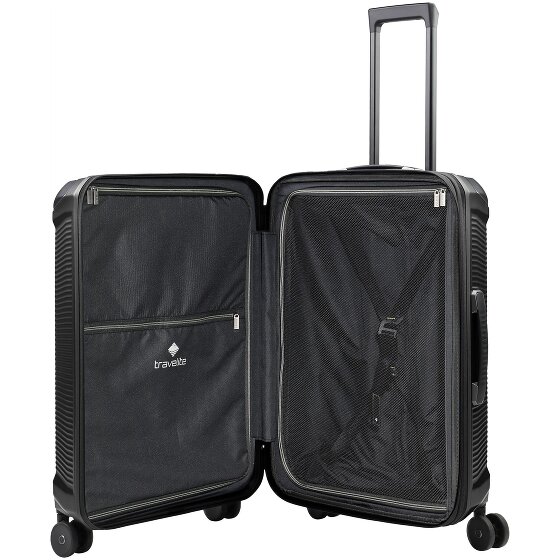 Travelite Millennium 4 ruote Carrello 67 cm con piega di espansione