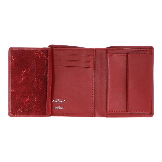 Golden Head Polo Portafoglio Protezione RFID Vera Pelle 12 cm