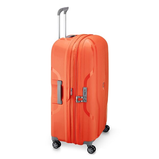 Delsey Paris Carrello Clavel a 4 ruote da 76 cm con piega ad espansione