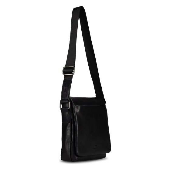 Jost Glasgow Borsa a tracolla S Protezione RFID Vera Pelle 23 cm