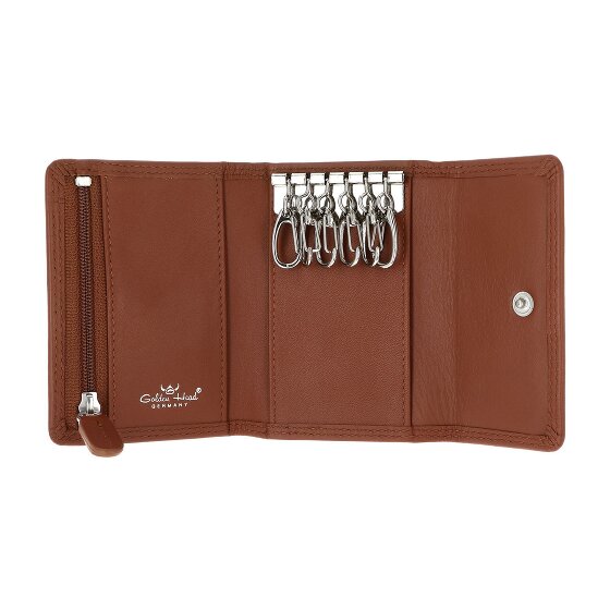 Golden Head Portachiavi Polo 10 cm in pelle