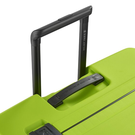 Delsey Paris x United Colors of Benetton Colour Block Hardside Trolley a 4 ruote 76 cm