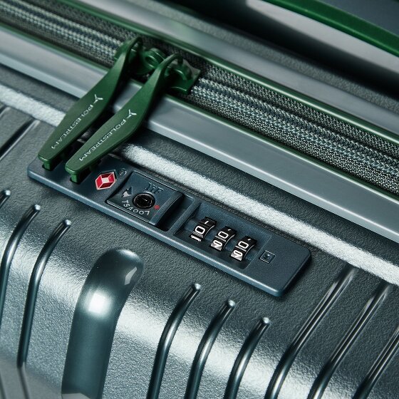 Polestream Paris 4 ruote Carrello della cabina 55 cm con piega di espansione