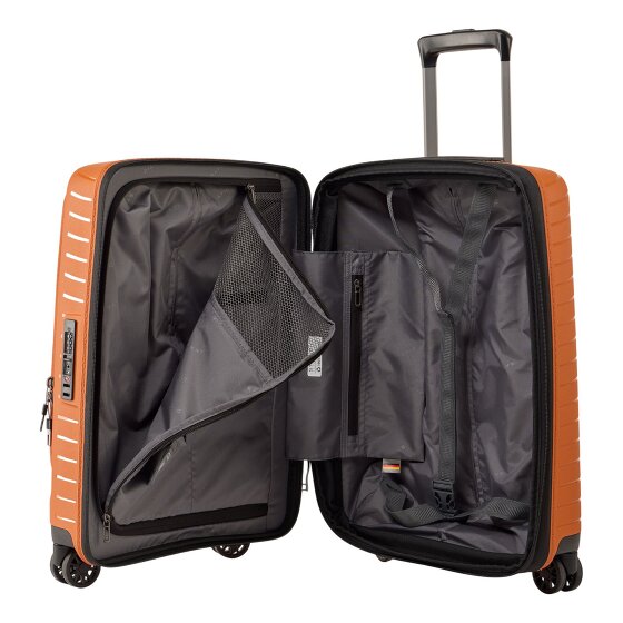 Stratic Novium 4 ruote Carrello della cabina S 55 cm Scomparto per laptop con piega di espansione
